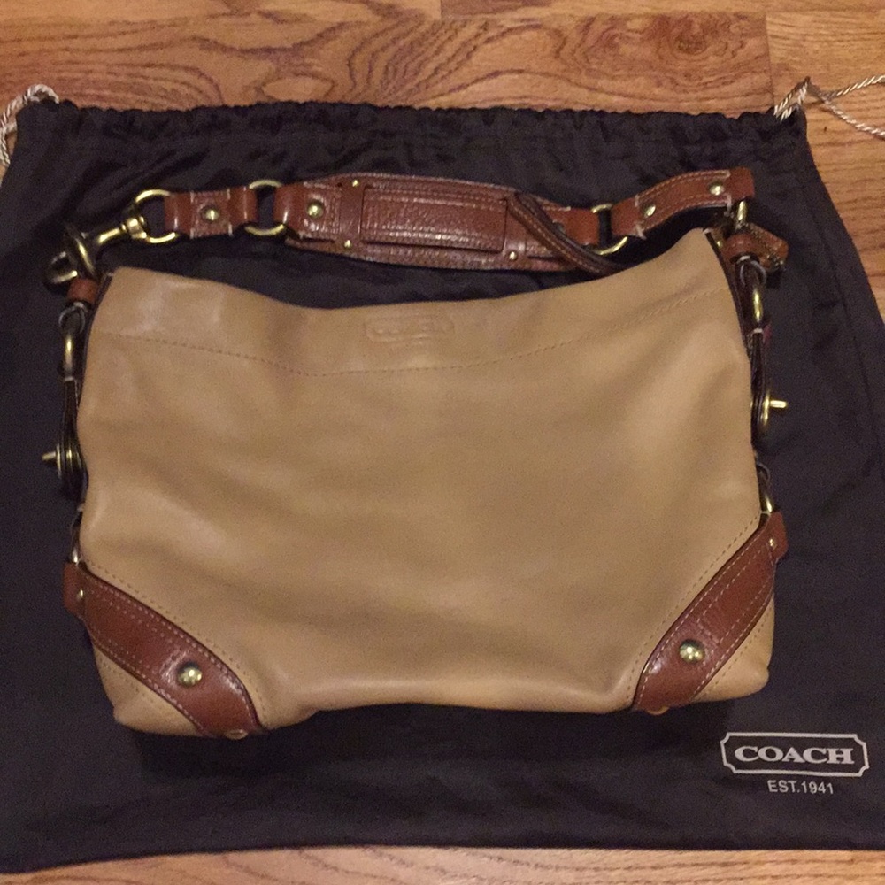 Coach Tan Handbag